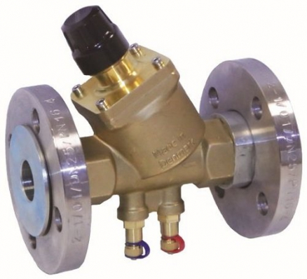 Přírubové tlakově nezávislé 2-cestné regulační ventily Optima Compact Plus